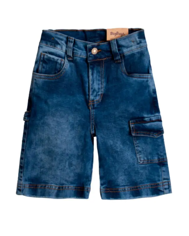 Bermuda Jean Luffy Azul Niño - Talla 2 — Jeans y Pantalones Big Boys Ecuador