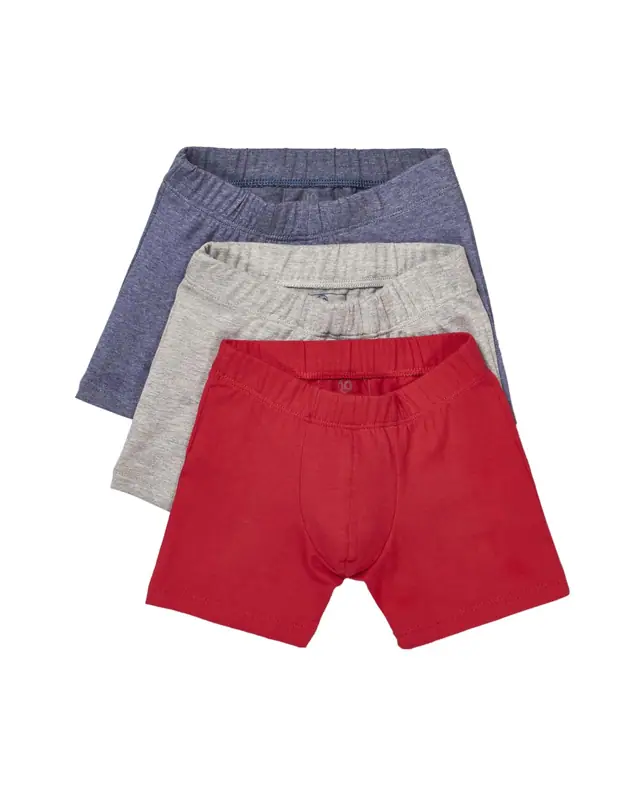 Boxer Multicolor X3 Niño - Talla 2 — Ropa Interior Big Boys Ecuador