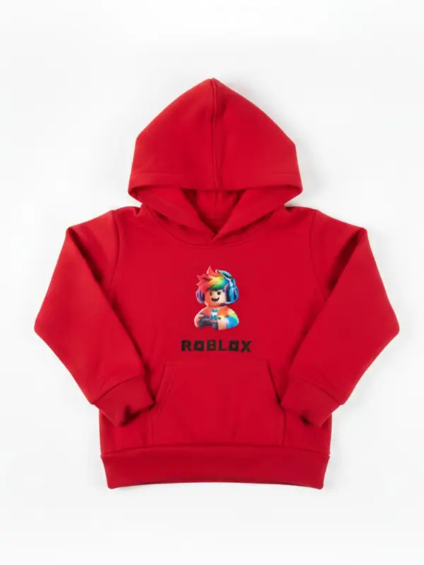 Buzo Hoodie Roblox Rojo Niño — Buzos y Chaquetas Big Boys Ecuador