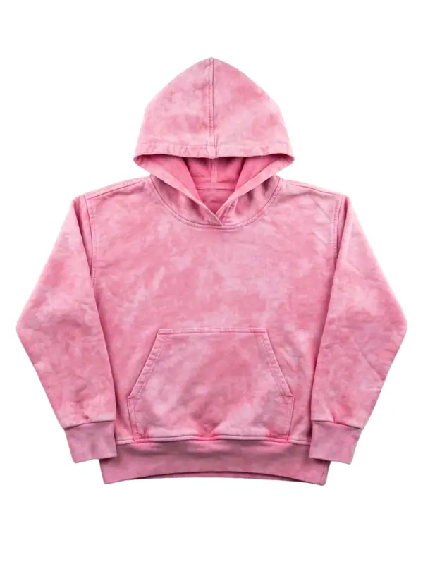 Buzo Oversize Capota Fros Rosa Niña — Buzos y Chaquetas Big Boys Ecuador