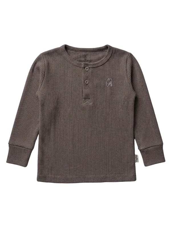 Camibuzo Manga Larga Pechera Gris Niño - Talla 6 — Camisetas y Camisas Big Boys Ecuador