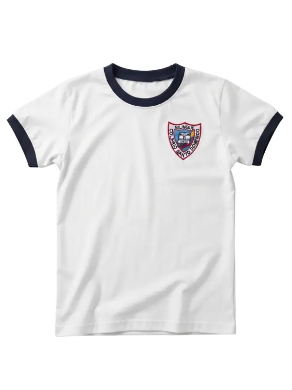 Camiseta Colegio Santo Domingo - Talla 6 — Colegios - Santo Domingo Big Boys Ecuador