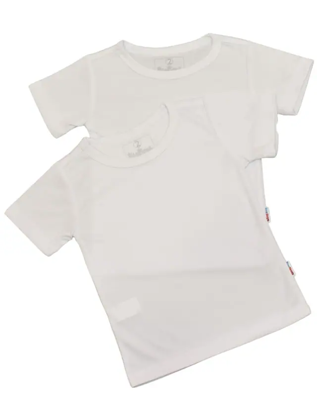 Camiseta Pack X2 Blanco Niños — Camisetas y Camisas Big Boys Ecuador