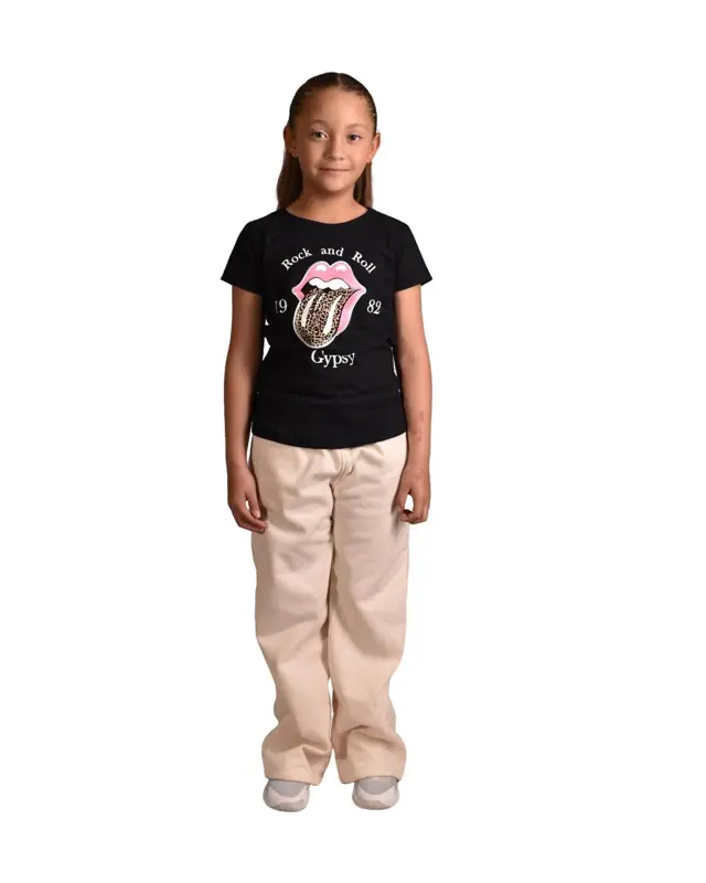 Camiseta Rock Negra Niña — Camisetas y Blusas Big Boys Ecuador