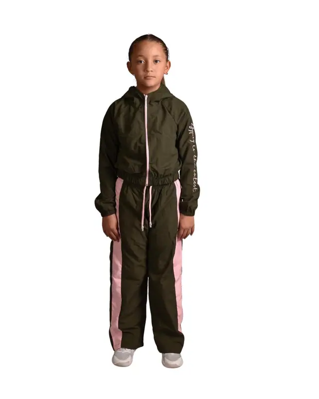 Conjunto Sudadera Nautica Verde Niña - Talla 12 — Sudaderas Big Boys Ecuador
