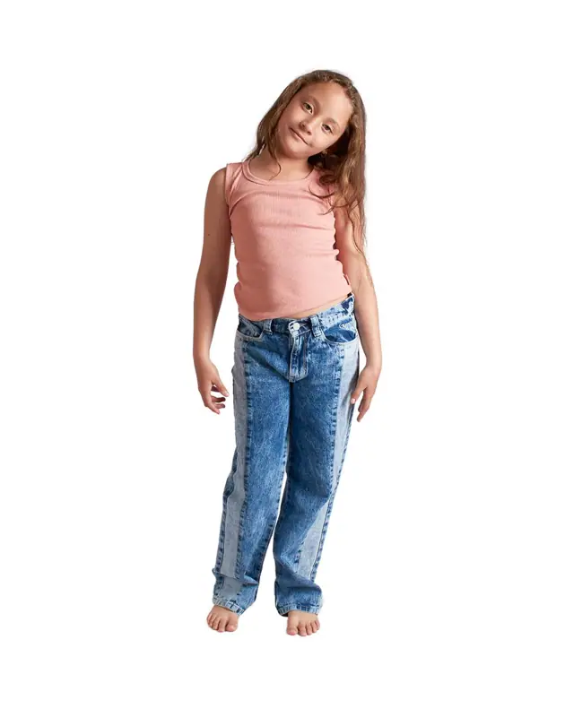 Crop Rib Palo Rosa Niña — Camisetas y Blusas Big Boys Ecuador