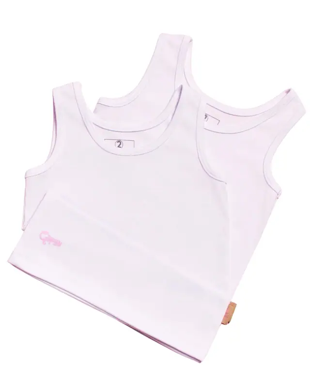 Esqueleto Pack X2 Blanco Niña - Talla 2 — Ropa Interior Big Boys Ecuador