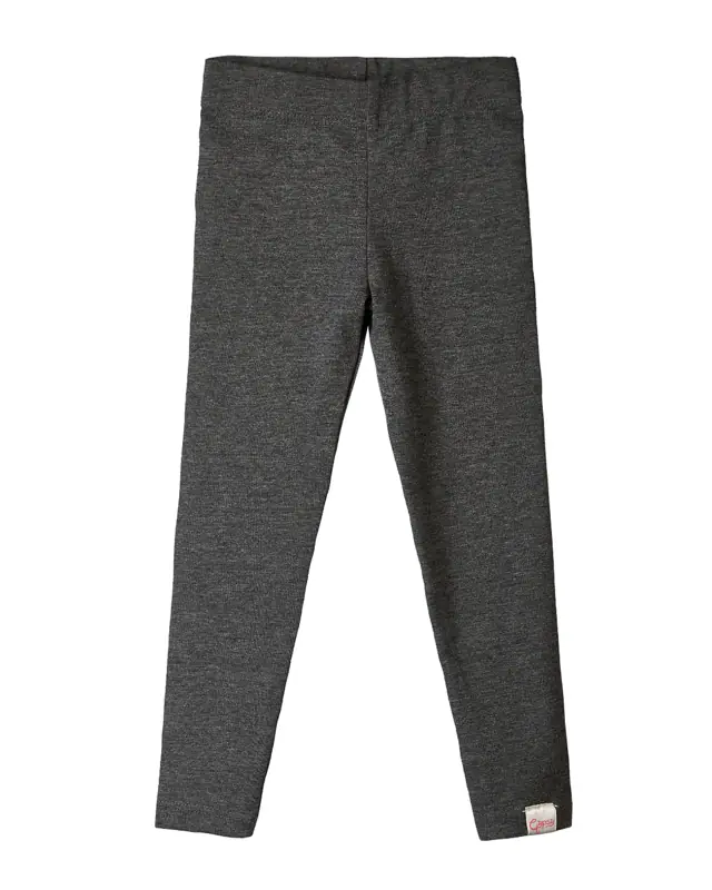 Leggins Unicolor Gris Oscuro Niña — Jeans y Pantalones Big Boys Ecuador