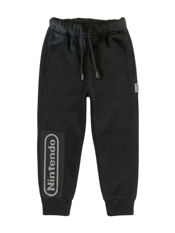 Pantalon Sudadera Nintendo Negro Niño — Jeans y Pantalones Big Boys Ecuador